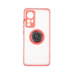 Capac Protectie Spate Colectia Soft Shape With Ring Pentru Xiaomi 12 5G - Rosu