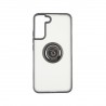 Capac Protectie Spate Colectia Soft Shape With Ring Pentru Samsung Galaxy S22 Plus - Negru