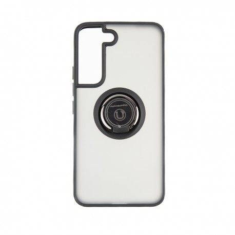 Capac Protectie Spate Colectia Soft Shape With Ring Pentru Samsung Galaxy S22 - Negru