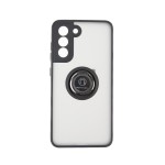 Capac Protectie Spate Colectia Soft Shape With Ring Pentru Samsung Galaxy S21 Fe - Negru