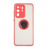Capac Protectie Spate Colectia Soft Shape With Ring Pentru Samsung Galaxy S20 Ultra - Rosu