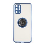 Capac Protectie Spate Colectia Soft Shape With Ring Pentru Samsung Galaxy S20 Plus - Albastru