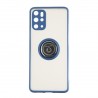 Capac Protectie Spate Colectia Soft Shape With Ring Pentru Samsung Galaxy S20 Plus - Albastru