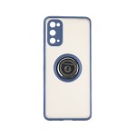 Capac Protectie Spate Colectia Soft Shape With Ring Pentru Samsung Galaxy S20 - Albastru