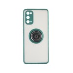 Capac Protectie Spate Colectia Soft Shape With Ring Pentru Samsung Galaxy S20 - Verde
