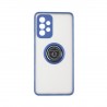 Capac Protectie Spate Colectia Soft Shape With Ring Pentru Samsung Galaxy A52/a52s - Albastru