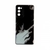Capac Protectie Spate Colectia Soft Waves Pentru Samsung Galaxy S20 Fe - Negru