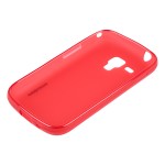 Capac Spate tpu burgundy pentru Samsung Galaxy trend Plus