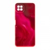 Capac Protectie Spate Colectia Soft Waves Pentru Samsung Galaxy A22 5G - Rosu
