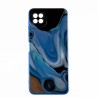 Capac Protectie Spate Colectia Soft Waves Pentru Samsung Galaxy A22 5G - Albastru