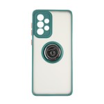 Capac Protectie Spate Colectia Soft Shape With Ring Pentru Samsung Galaxy A33 5G - Verde