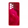 Capac Protectie Spate Colectia Soft Waves Pentru Samsung Galaxy A53 5G - Rosu