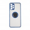 Capac Protectie Spate Colectia Soft Shape With Ring Pentru Samsung Galaxy A13 4G - Albastru