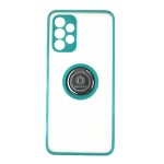 Capac Protectie Spate Colectia Soft Shape With Ring Pentru Samsung Galaxy A13 4G - Verde
