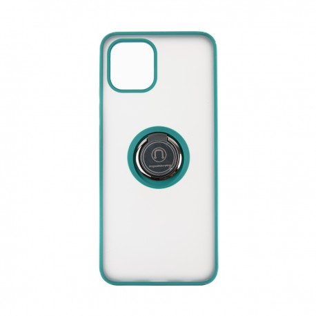 Capac Protectie Spate Colectia Soft Shape With Ring Pentru Samsung Galaxy A03 4G - Verde