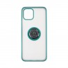 Capac Protectie Spate Colectia Soft Shape With Ring Pentru Samsung Galaxy A03 4G - Verde