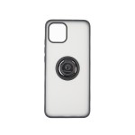 Capac Protectie Spate Colectia Soft Shape With Ring Pentru Samsung Galaxy A03 4G - Negru