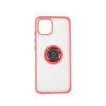 Capac Protectie Spate Colectia Soft Shape With Ring Pentru Samsung Galaxy A03 4G - Rosu