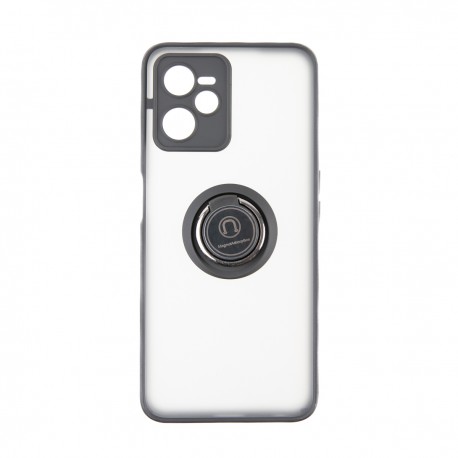 Capac Protectie Spate Colectia Soft Shape With Ring Pentru Realme C35 - Negru
