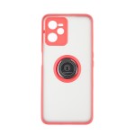 Capac Protectie Spate Colectia Soft Shape With Ring Pentru Realme C35 - Rosu