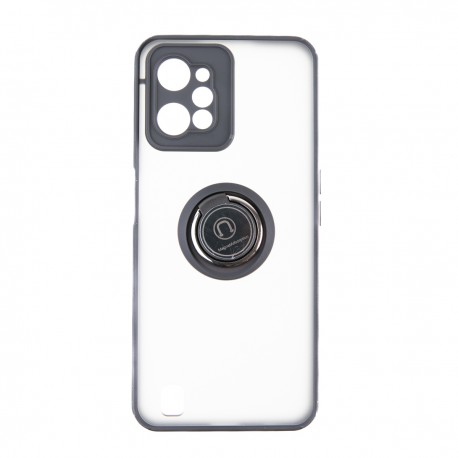 Capac Protectie Spate Colectia Soft Shape With Ring Pentru Realme C31 - Negru