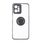Capac Protectie Spate Colectia Soft Shape With Ring Pentru Realme C31 - Negru