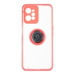 Capac Protectie Spate Colectia Soft Shape With Ring Pentru Realme C31 - Rosu