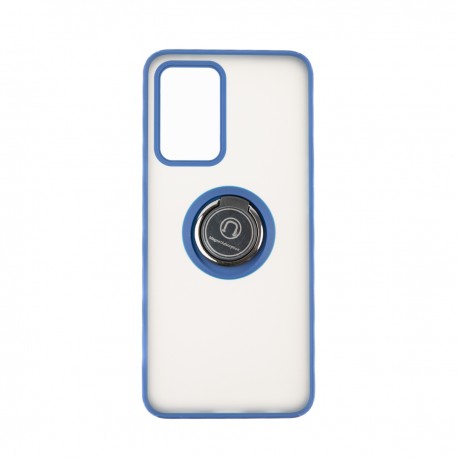 Capac Protectie Spate Colectia Soft Shape With Ring Pentru Oppo Reno 7 5G - Albastru