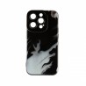 Capac Protectie Spate Colectia Soft Waves Pentru iPhone 14 Pro - Negru