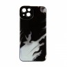 Capac Protectie Spate Colectia Soft Waves Pentru iPhone 14 Plus - Negru