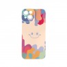Capac Protectie Spate Colectia Soft Waves Pentru iPhone 14 - Smile