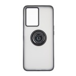 Capac Protectie Spate Colectia Soft Shape With Ring Pentru Oppo A77 5G - Negru
