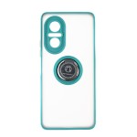 Capac Protectie Spate Colectia Soft Shape With Ring Pentru Huawei Nova 9 Se - Verde