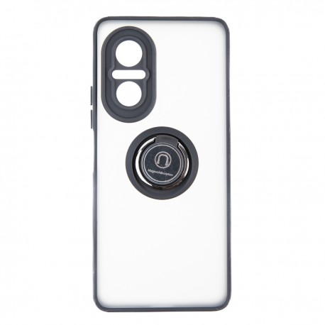 Capac Protectie Spate Colectia Soft Shape With Ring Pentru Huawei Nova 9 Se - Negru