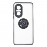 Capac Protectie Spate Colectia Soft Shape With Ring Pentru Huawei Nova 9 Se - Negru