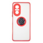 Capac Protectie Spate Colectia Soft Shape With Ring Pentru Huawei Nova 9 Se - Rosu
