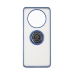 Capac Protectie Spate Colectia Soft Shape With Ring Pentru Honor 4 Magic Lite - Albastru