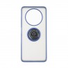 Capac Protectie Spate Colectia Soft Shape With Ring Pentru Honor 4 Magic Lite - Albastru