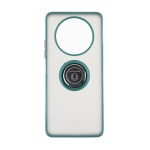Capac Protectie Spate Colectia Soft Shape With Ring Pentru Honor 4 Magic Lite - Verde