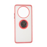 Capac Protectie Spate Colectia Soft Shape With Ring Pentru Honor 4 Magic Lite - Rosu