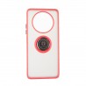 Capac Protectie Spate Colectia Soft Shape With Ring Pentru Honor 4 Magic Lite - Rosu