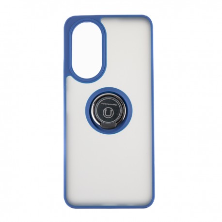 Capac Protectie Spate Colectia Soft Shape With Ring Pentru Honor X7 4G - Albastru