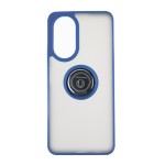 Capac Protectie Spate Colectia Soft Shape With Ring Pentru Honor X7 4G - Albastru