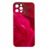Capac Protectie Spate Colectia Soft Waves Pentru iPhone 12 Pro Max - Rosu