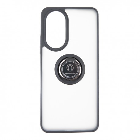 Capac Protectie Spate Colectia Soft Shape With Ring Pentru Honor X7 4G - Negru