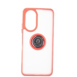 Capac Protectie Spate Colectia Soft Shape With Ring Pentru Honor X7 4G - Rosu