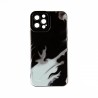 Capac Protectie Spate Colectia Soft Waves Pentru iPhone 12 Pro - Negru