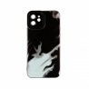 Capac Protectie Spate Colectia Soft Waves Pentru iPhone 12 - Negru