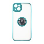 Capac Protectie Spate Colectia Soft Shape With Ring Pentru iPhone 14 Plus - Verde