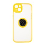 Capac Protectie Spate Colectia Soft Shape With Ring Pentru iPhone 14 Plus - Galben
